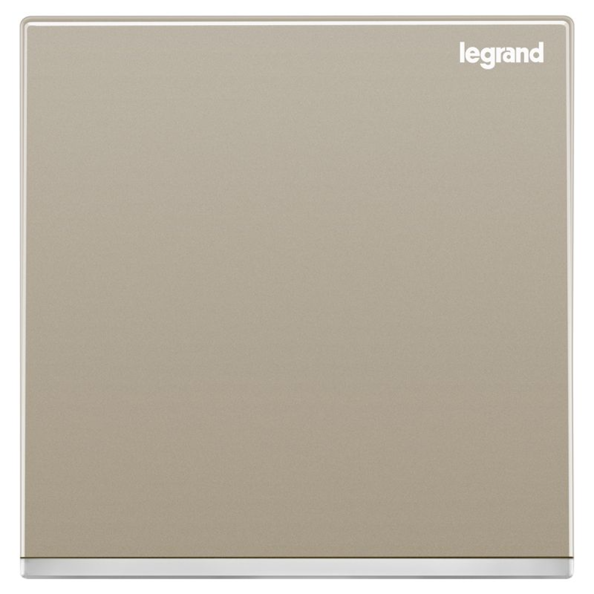 Legrand Galion K8/31/1/2BN-C2 16AX 一位單控開關 帶LED燈 (香檳金+鑲銀邊)