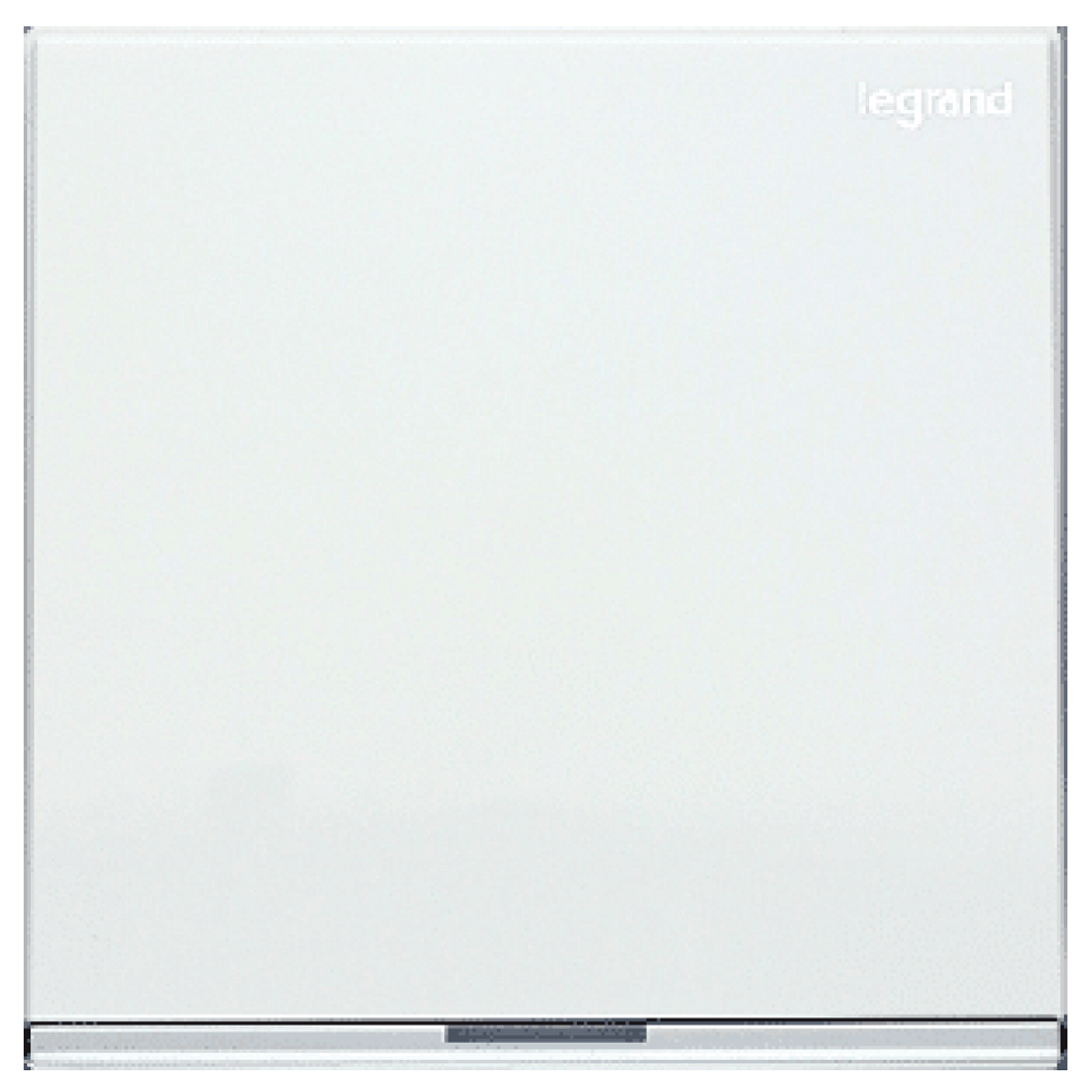 Legrand Galion K8/31D20AN-HK 20AX 1位雙極開關 帶LED燈 (白色+鑲銀邊)