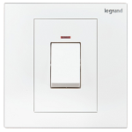 Legrand Galion K8/31D45AN-HK 45A 1位雙極開關 帶LED燈 (白色)