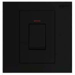 Legrand Galion K8/31D45AN-C-HK 45A 1位雙極開關 帶LED燈 (碳素黑)