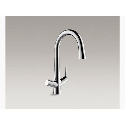 Kohler K-76372T-4-CP CARAFE 2.0 廚房龍頭 (拋光鍍鉻)
