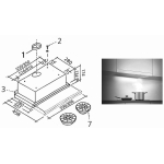 German Pool 德國寶 TF-900W 90厘米 705m³/h 拉趟式抽油煙機