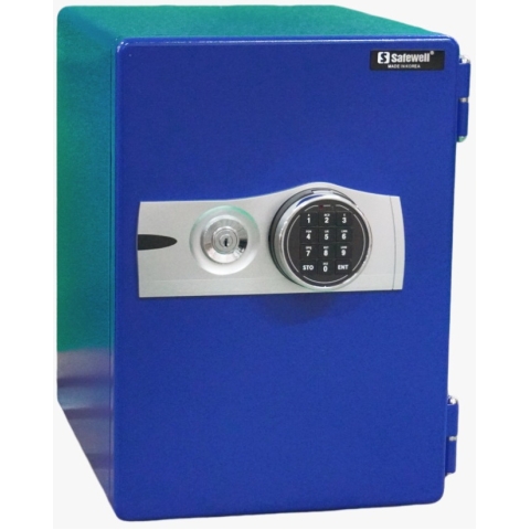 Safewell DS-50EK-BU DS系列 1小時防火夾萬 (藍色)