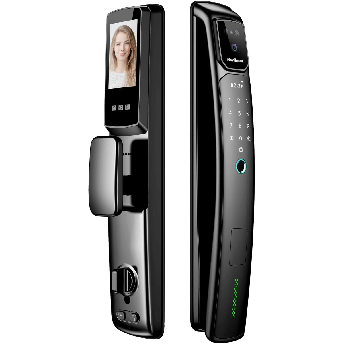 Kwikset 凱特安 PF2-1BN81 PF2 Pro 八合一 人臉辨識全自動電子門鎖 (有錄影功能)