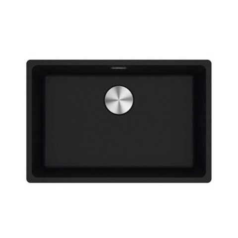 Franke MRG-610-62-OX Maris MRG 花崗岩檯面/檯底單昇盆 (瑪瑙黒色)