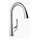 Kohler K-77748K-4-CP Malleco 下拉式廚房感應龍頭 (銀色)