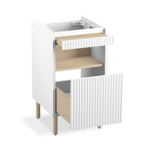 Kohler K-32160T-PPW Spacity 45cm 浴櫃組 (白色)