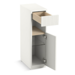 Kohler K-32165T-R-PPW Spacity 置物矮櫃 (白色) (右開門)