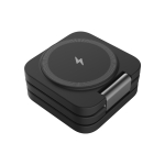 Senki 千崎  SK-X55-BK 三合一折疊磁吸無線充電器 (黑色)