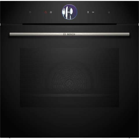 Bosch HSG7361B1 60厘米 71公升 嵌入式蒸焗爐 (黑色玻璃)