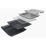 Bosch HSG7361B1 60厘米 71公升 嵌入式蒸焗爐 (黑色玻璃)