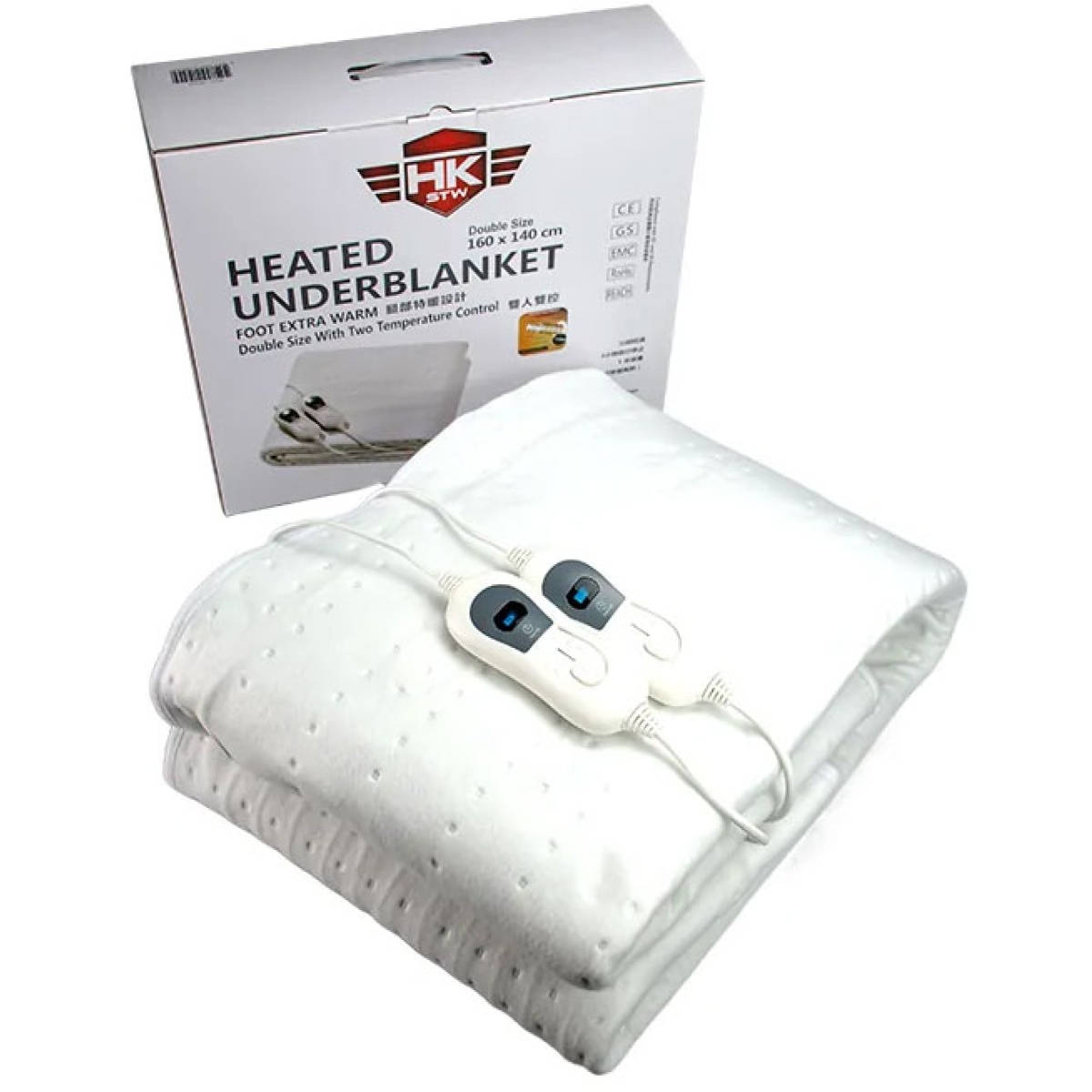 HKSTW 消毒皇 雙人家用電熱氈 (4897109210494)