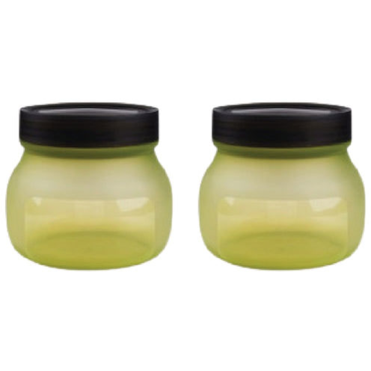 DeliOne DCDELJAR-05 彈性保鮮收納瓶 (中號 x 2件裝) (綠色)