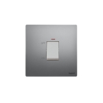 Legrand 281074 DS Mallia Senses 一位32A雙極開關帶LED燈 (深沙銀)