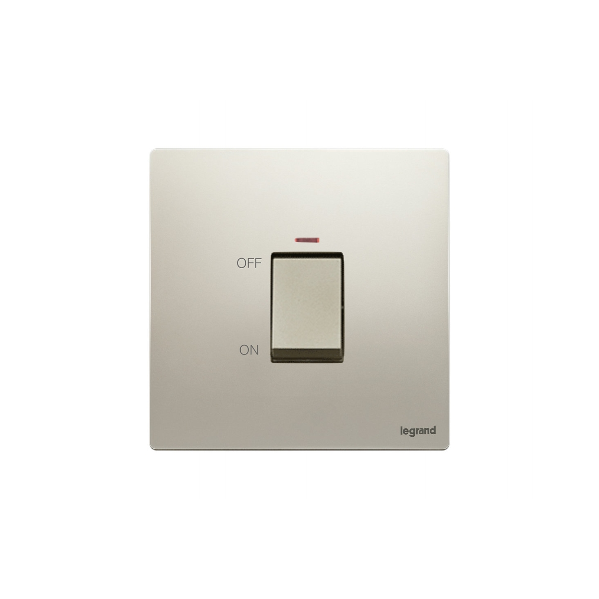 Legrand 281074 CH Mallia Senses 一位32A雙極開關帶LED燈 (香檳金)