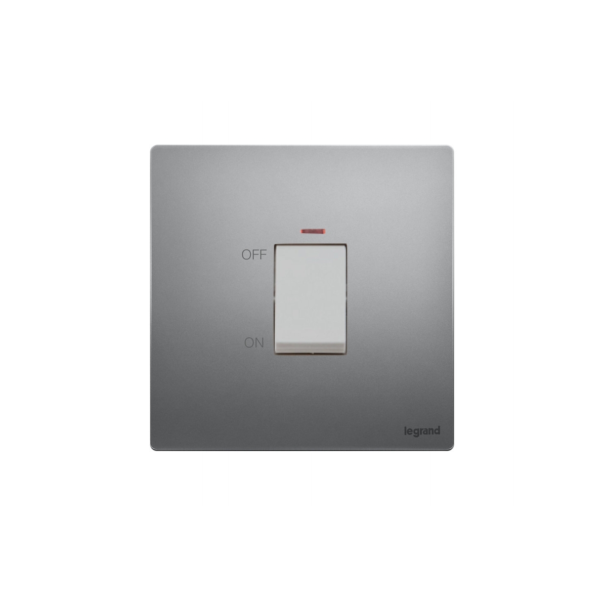 Legrand 281070 DS Mallia Senses 一位45A雙極開關帶LED燈 (深沙銀)