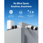 eufy E8601 eufyCam E330 (Professional) 4K 戶外安全攝像機系統 (2-Cam Kit)