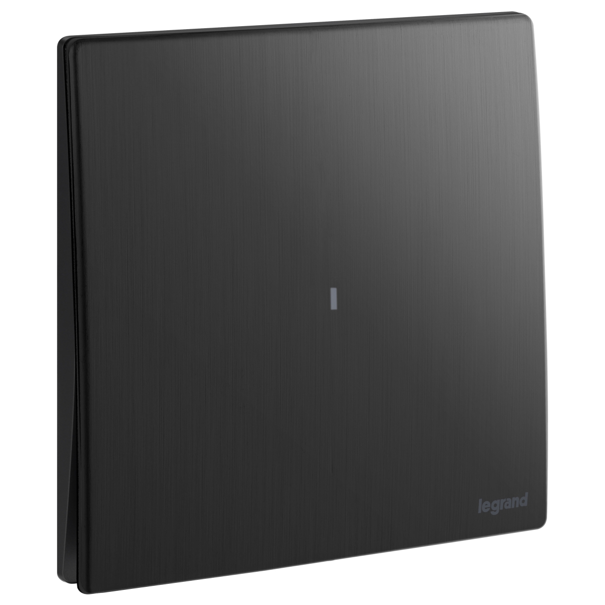 Legrand 281061 BB Mallia Senses 20A 單位燈曲開關 (幻影黑) (金屬面)