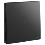 Legrand 281061 BB Mallia Senses 20A 單位燈曲開關 (幻影黑) (金屬面)