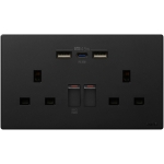 M2K PD230G-B GaN 45W Type-C/USB 電制 (Gan45W孖蘇) (黑色)