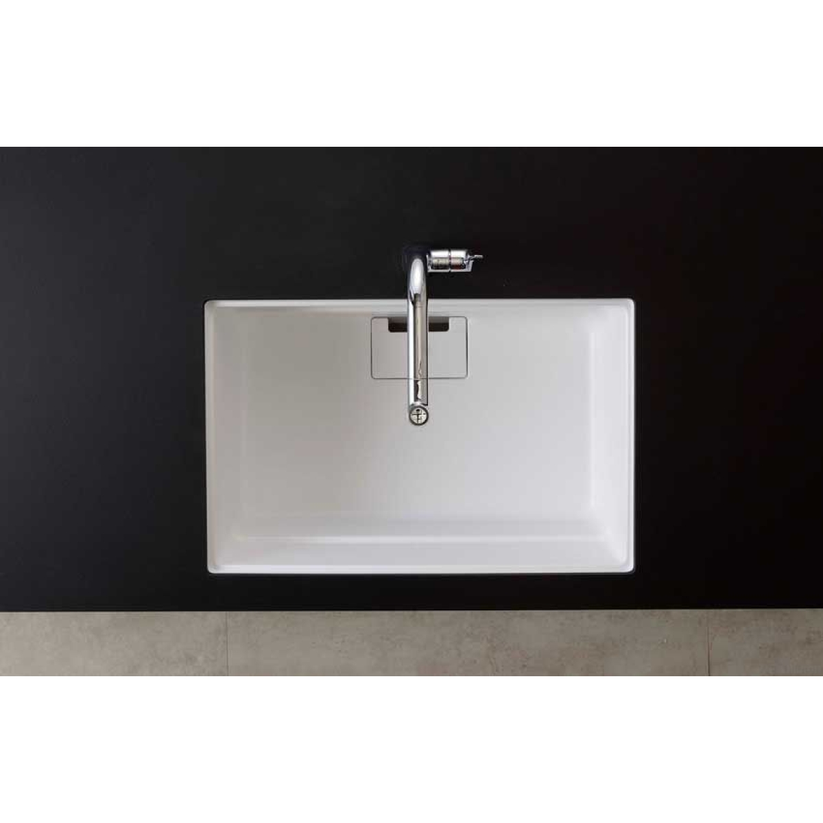 Yoshimoto HS700 67厘米 日本廚房鋅盆 (白色)