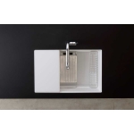 Yoshimoto HS700 67厘米 日本廚房鋅盆 (白色)