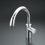 KVK KM708G 日本拉出式U型廚房混合水龍頭