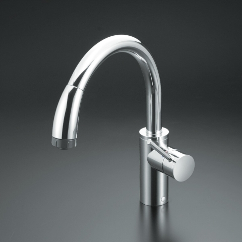 KVK KM708G 日本拉出式U型廚房混合水龍頭