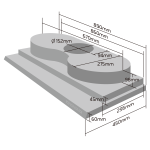 Athens 金雅典 JP-890IEC 89厘米 960m³/h 易拆式抽油煙機 (不銹鋼)