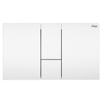 Viega 藏牆式水箱系統貼牆式座廁專用組合 - Visign for Style 24 沖水面板 (白色) + Prevista 藏牆式水箱系統 (86141WT+8502)