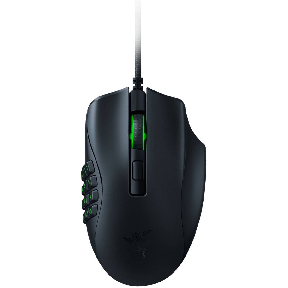 Razer 雷蛇 RZ01-03590100-R3M1 Naga X 具備 16 顆按鍵的人體工學 MMO 遊戲滑鼠