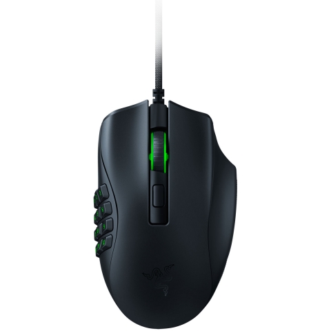 Razer 雷蛇 RZ01-03590100-R3M1 Naga X 具備 16 顆按鍵的人體工學 MMO 遊戲滑鼠
