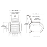 COUGAR CHRCR-RANGER Ranger 專業級電競梳化