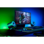 Razer 雷蛇 RZ05-04740100-R3G1 Nommo V2 Pro 全音域 2.1 電腦遊戲喇叭與無線重低音揚聲器