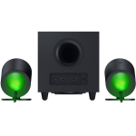Razer 雷蛇 RZ05-04750100-R3G1 Nommo V2 全音域 2.1 電腦遊戲喇叭與有線重低音揚聲器