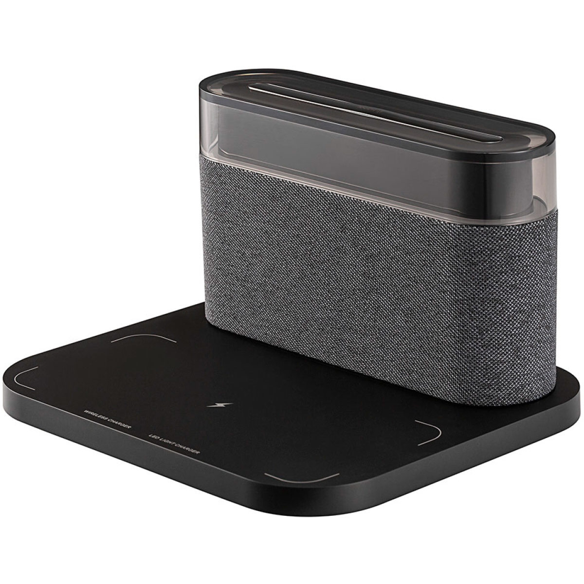 Amoovars ALVA-GRAND Cyber PLAY 五合一 無線充電藍牙音箱 小夜燈 數顯時鐘 七彩燈光 (黑色) Amoovars ALVA-GRAND Cyber PLAY 五合一 無線充電藍牙音箱 小夜燈 數顯時鐘 七彩燈光 (黑色)