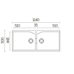 Carysil 4520-Nera Largo 昇盤 (Nera, 黑色)