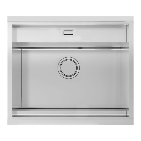 Apell RE601KITW Regola 不鏽鋼昇盤+高度可調式水槽龍頭+白色玻璃罩+木質砧板