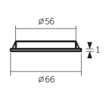 Lama La05 3K 嵌入式 LED 聚光燈
