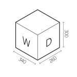 Elletipi Swing 15 水槽下垃圾桶