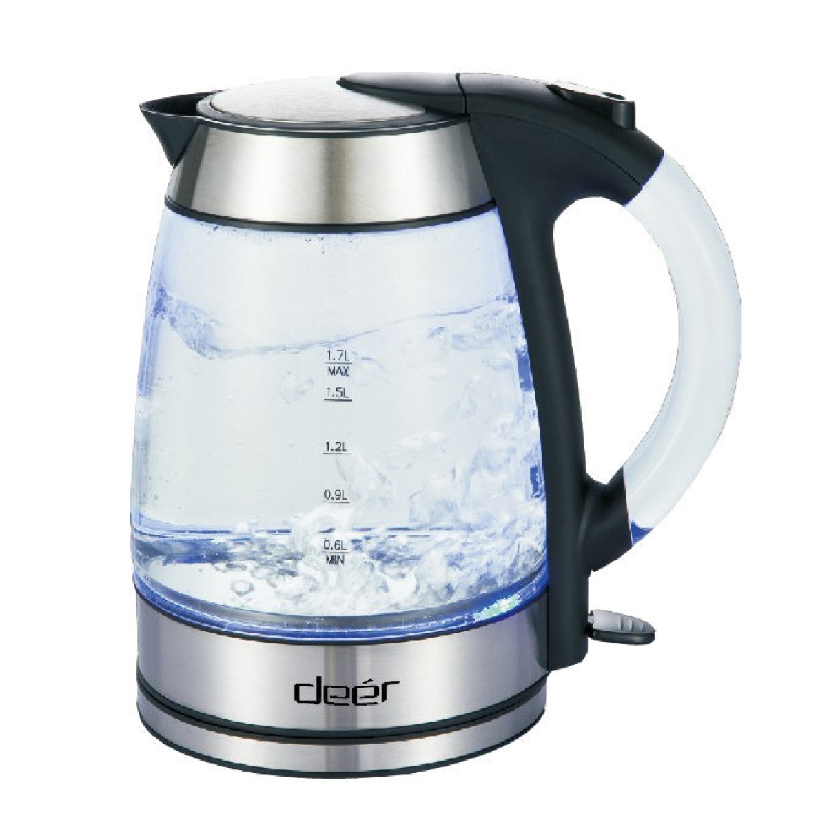 Deer DK2172 1.7公升 無線玻璃電熱水壺