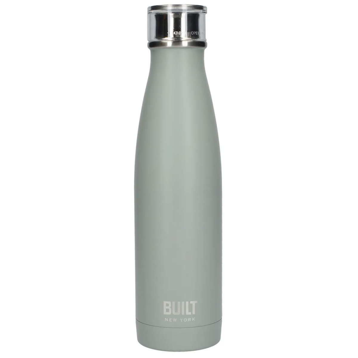 Built NY BLT-BOTL-SGY 500毫升 不鏽鋼真空保溫水瓶 (灰綠色)