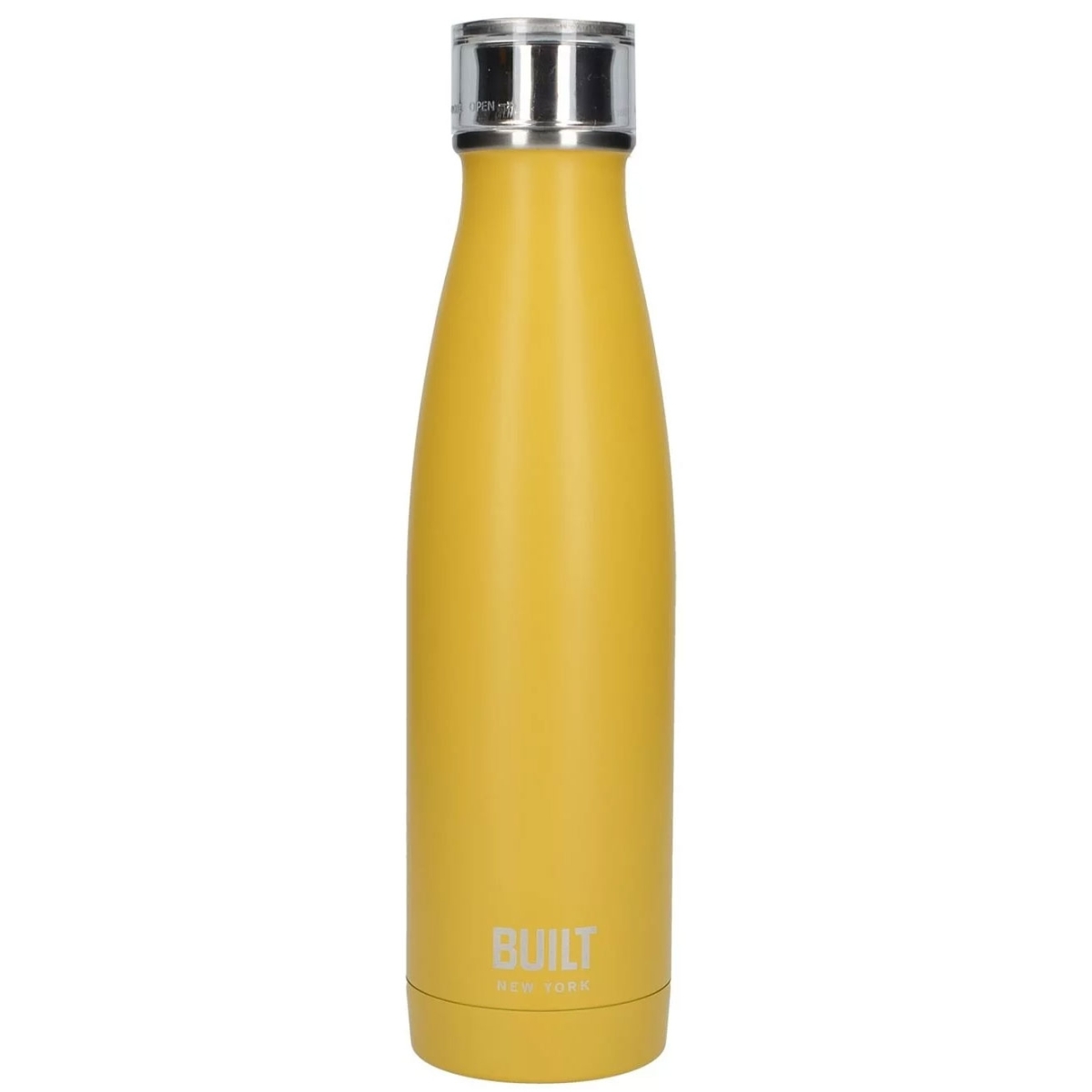 Built NY BLT-BOTL-MST 500毫升 不鏽鋼真空保溫水瓶 (芥末黃)