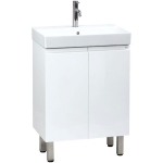 Roca 327684+852117000 ONA 一體式面盆+雙門面盆櫃 (600x360mm)