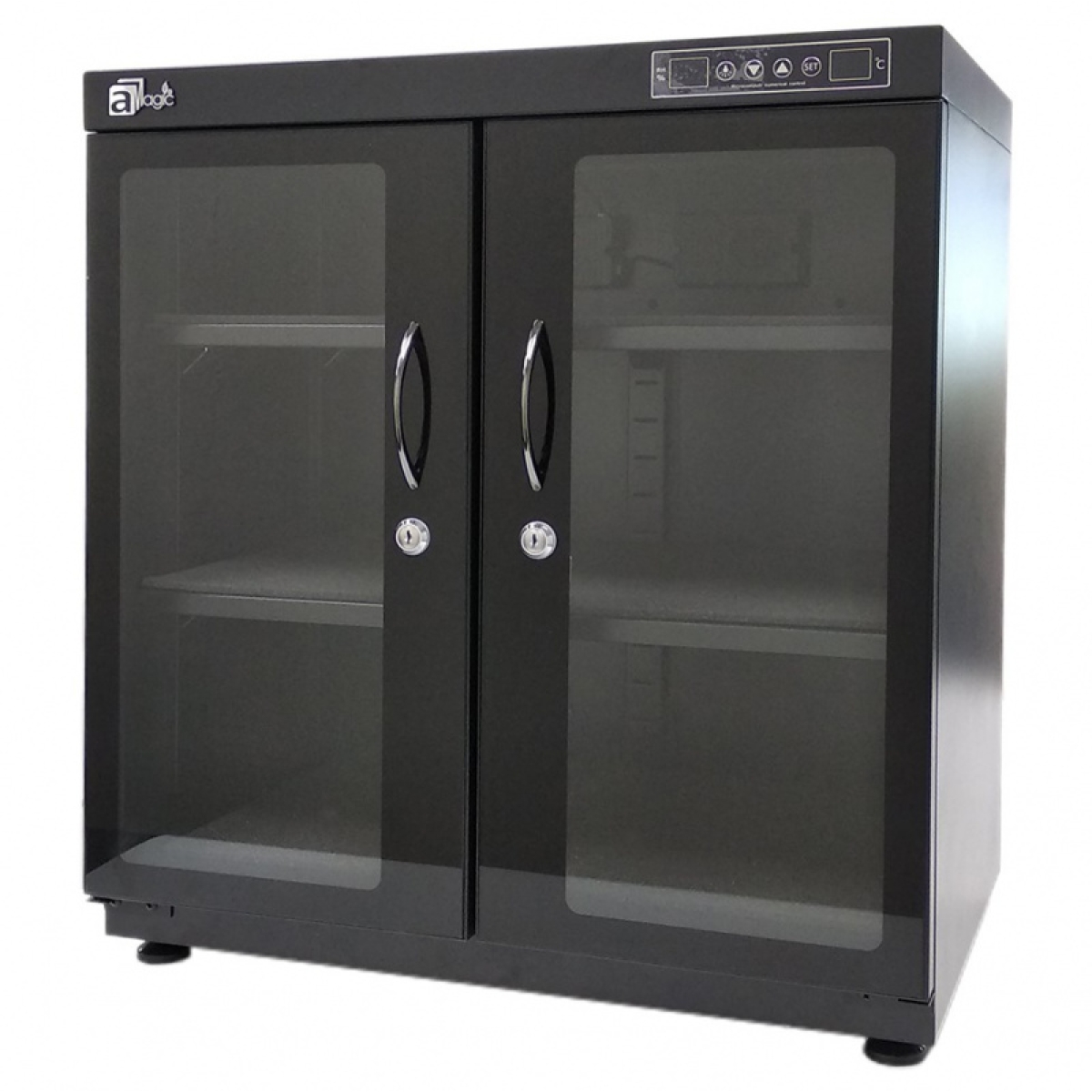 aMagic ADC-DLED135L 135升 LED雙屏數控恆濕防潮櫃