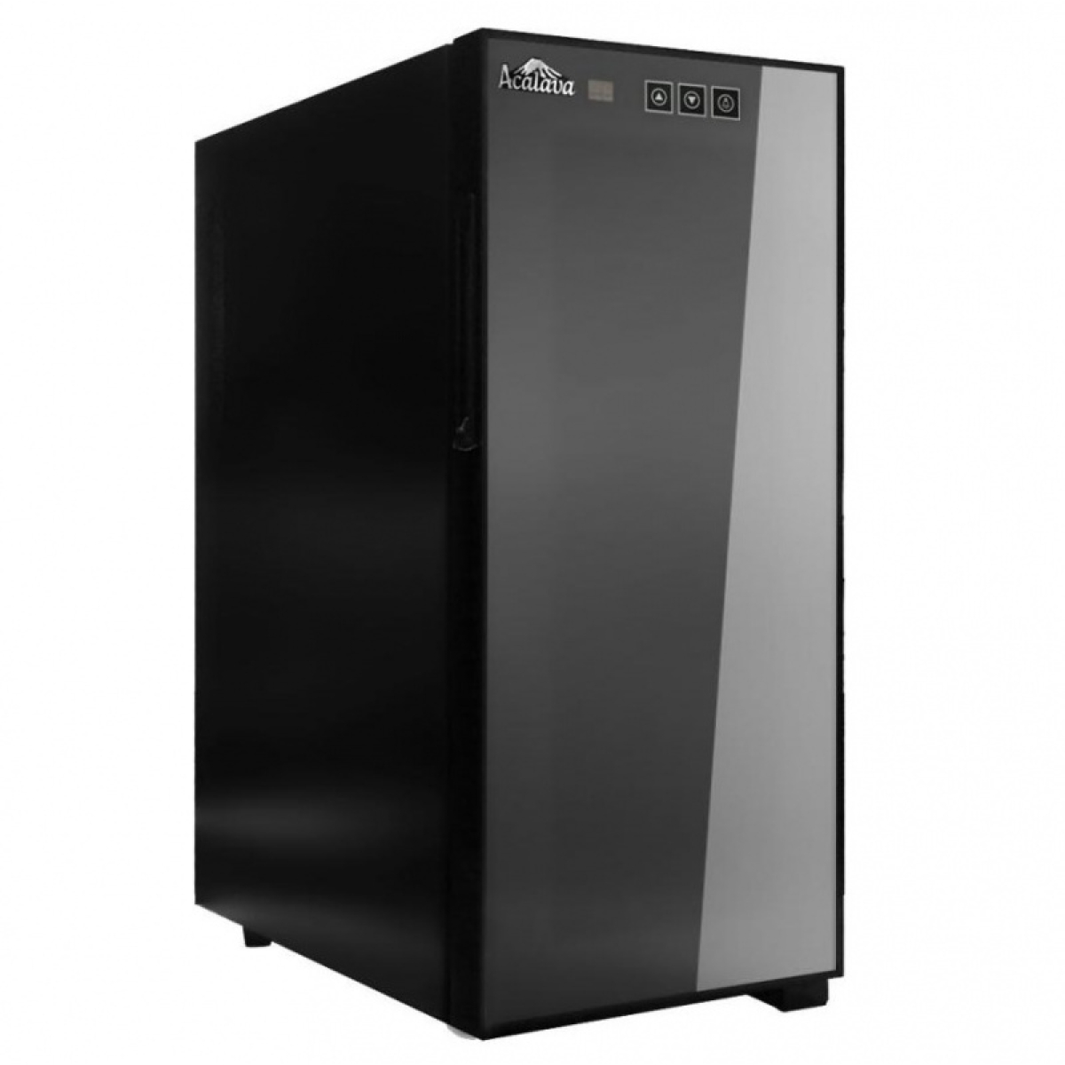 Acalava ALWC-12T33C1 12瓶 不銹鋼架半透恆溫半導體電子節能制冷酒櫃