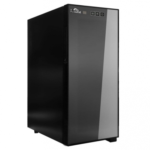Acalava ALWC-12T33C1 12瓶 不銹鋼架半透恆溫半導體電子節能制冷酒櫃
