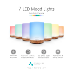 Asakuki AAD1YZ03WW1HK00 Dew Plus 精油香薰器 (胡桃木)