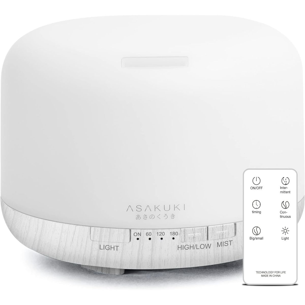 Asakuki AAD1MB05WW1HK00 精油香薰器 (珍珠白)