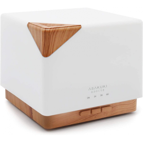 Asakuki AAD1FK07YY1HK00 Cube 精油香薰器 (棕木)